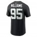 Футболка Quinnen Williams New York Jets Nike Player Name & Number - Black