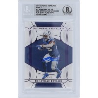 Jonathan Taylor Indianapolis Colts Autographed 2021 Panini National Treasures Purple #31 #/49 Beckett Fanatics Witnessed Authenticated 10 Card