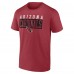 Arizona Cardinals Fanatics Cardinal Hard to Beat T-Shirt