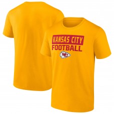 Kansas City Chiefs Fanatics Gold Serve T-Shirt