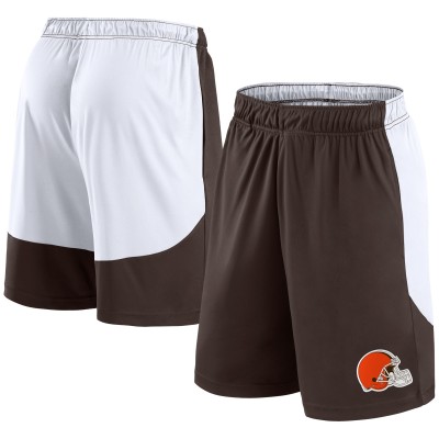 Шорты Cleveland Browns Go Hard - Brown/White