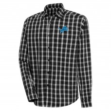 Рубашка Detroit Lions Antigua Carry - Black/Gray