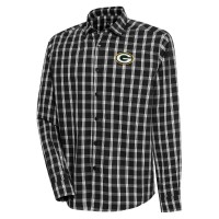 Рубашка Green Bay Packers Antigua Carry - Black/Gray
