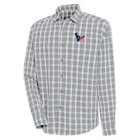 Рубашка Houston Texans Antigua Carry - Heather Gray/Charcoal