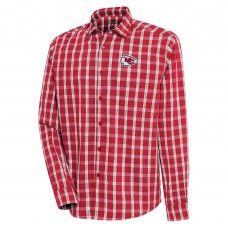 Рубашка Kansas City Chiefs Antigua Carry - Red/Gray