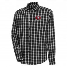 Рубашка San Francisco 49ers Antigua Carry - Black/Gray