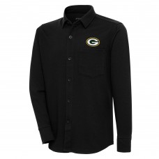 Рубашка Green Bay Packers Antigua Streamer - Black
