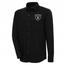 Рубашка Las Vegas Raiders Antigua Streamer - Black