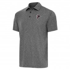 Atlanta Falcons Antigua Heather Black Par Polo Atlanta Falcons Antigua Heather Black Par Polo