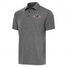 Поло Baltimore Ravens Antigua Par - Heather Black