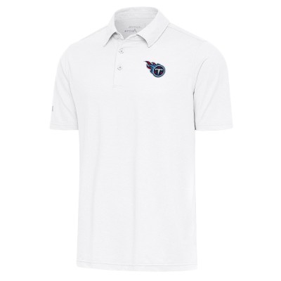 Поло Tennessee Titans Antigua Par - White