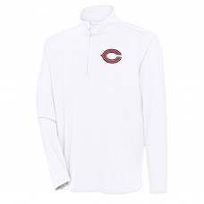 Кофта на короткой молнии Chicago Bears Antigua Hunk - White Кофта на короткой молнии Chicago Bears Antigua Hunk - White