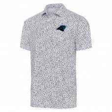 Поло Carolina Panthers Antigua Motion - White/Black