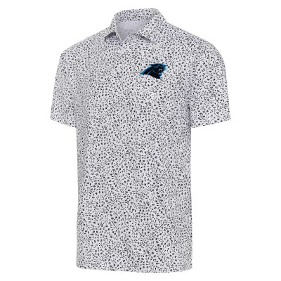 Поло Carolina Panthers Antigua Motion - White/Black