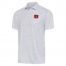 Поло Cincinnati Bengals Antigua Motion - White/Gray