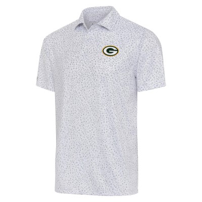 Поло Green Bay Packers Antigua Motion - White/Gray