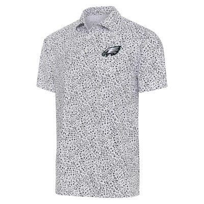 Поло Philadelphia Eagles Antigua Motion - White/Black