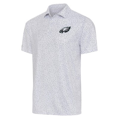 Поло Philadelphia Eagles Antigua Motion - White/Gray