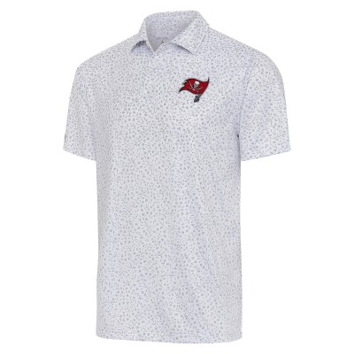 Поло Tampa Bay Buccaneers Antigua Motion - White/Gray