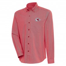 Рубашка Kansas City Chiefs Antigua Compression Tri-Blend - Red/White