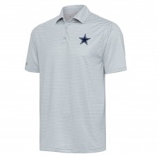 Dallas Cowboys Antigua Gray Skills Polo