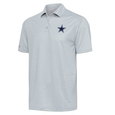 Dallas Cowboys Antigua Gray Skills Polo