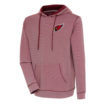 Толстовка Arizona Cardinals Antigua Axe Bunker Tri-Blend - Cardinal/White