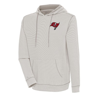 Толстовка Tampa Bay Buccaneers Antigua Axe Bunker Tri-Blend - Oatmeal/White