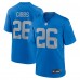 Джерси Jahmyr Gibbs Detroit Lions Nike Alternate - Blue