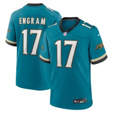 Игровая джерси Evan Engram Jacksonville Jaguars Nike Prowler Throwback Player Game - Teal