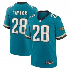 Игровая джерси Fred Taylor Jacksonville Jaguars Nike Prowler Throwback Retired Player Game - Teal