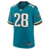 Игровая джерси Fred Taylor Jacksonville Jaguars Nike Prowler Throwback Retired Player Game - Teal