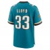 Игровая джерси Devin Lloyd Jacksonville Jaguars Nike Prowler Throwback Player Game - Teal