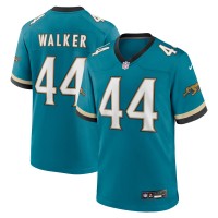 Игровая джерси Travon Walker Jacksonville Jaguars Nike Prowler Throwback Player Game - Teal