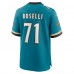 Игровая джерси Tony Boselli Jacksonville Jaguars Nike Prowler Throwback Retired Player Game - Teal