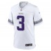 Игровая джерси Jordan Addison Minnesota Vikings Nike Alternate Game Player - White