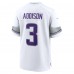 Игровая джерси Jordan Addison Minnesota Vikings Nike Alternate Game Player - White