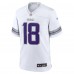 Игровая джерси Justin Jefferson Minnesota Vikings Nike Alternate Game Player - White