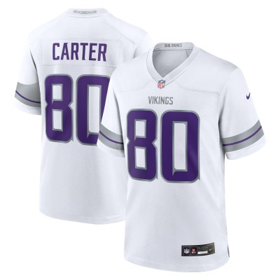 Игровая джерси Cris Carter Minnesota Vikings Nike Alternate Retired Player Game - White