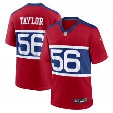 Игровая джерси Lawrence Taylor New York Giants Nike Alternate Retired Player Game - Century Red