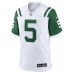 Игровая джерси Garrett Wilson New York Jets Nike Classic Alternate Game - White