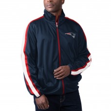 New England Patriots G-III Sports by Carl Banks Full-Zip Track Jacket - Navy