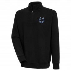 Кофта на короткой молнии Indianapolis Colts Antigua Victory - Black