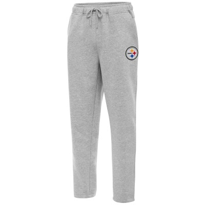 Штаны Pittsburgh Steelers Antigua Victory - Heather Gray