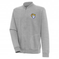 Кофта на молнии Los Angeles Rams Antigua Victory - Heather Gray