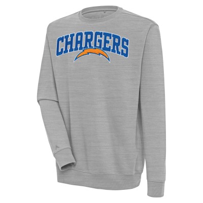 Кофта Los Angeles Chargers Antigua Victory Chenille - Heather Gray