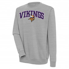 Кофта Minnesota Vikings Antigua Victory Chenille - Heather Gray