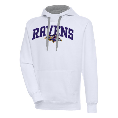 Толстовка Baltimore Ravens Antigua White Victory
