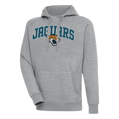 Толстовка Jacksonville Jaguars Antigua Victory - Heather Gray