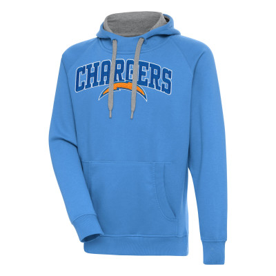 Толстовка Los Angeles Chargers Antigua Victory - Powder Blue